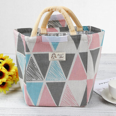 

Siaonvr Thermal Insulated Lunch Box Tote Cooler Bag Bento Pouch Lunch Container