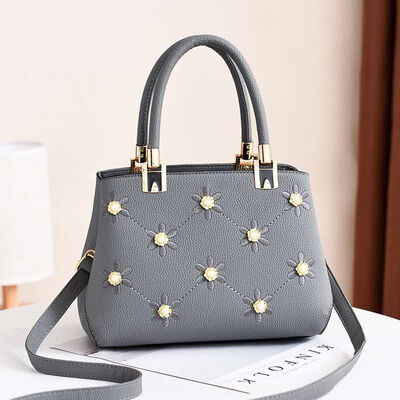 

2019 Europe&the United States new ladies handbags casual womens bags inlaid bricks foreign trade fashion bags on behalf of