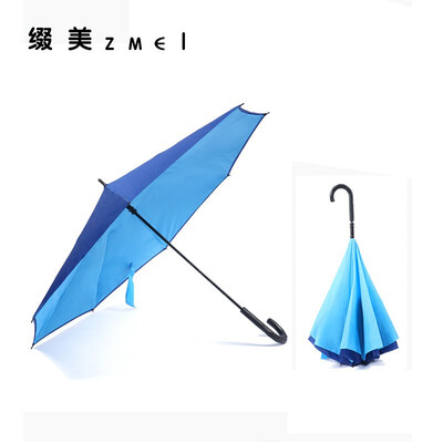 

ZHUIMEI Plain touch double-layer reverse umbrella double insulation 6302