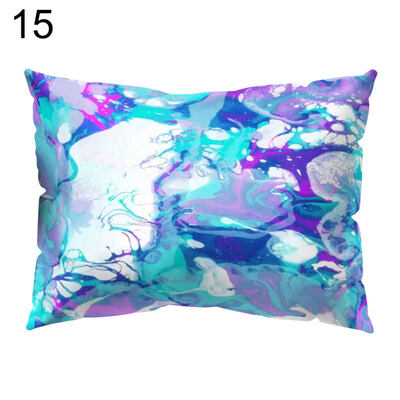 

Multicolor Stone Print Pillow Case Cushion Cover Sofa Bed Car Cafe Office Decor