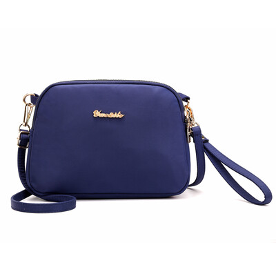 

Chaohuan version of 100-pack nylon Oxford bag portable change mother bag oblique lady canvas bag
