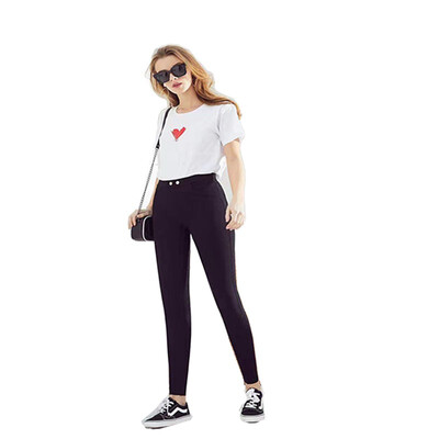 

DIRUISHA Womens Black Pants 15980