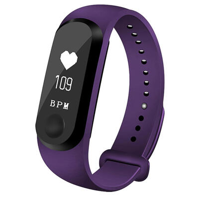 

Aeitto Mini 3 096 OLED Screen Smart Wristband Sleep Monitor Fitness Watch