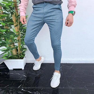 

Gobestart Mens Casual Slim Fit Skinny Business Formal Suit Dress Pants Slacks Trousers