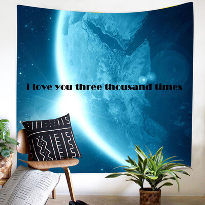 

Toponeto Colorful Print Tapestry Art Room Starry Sky Wall Hanging Tapestry Art Nature