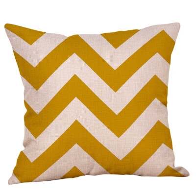 

〖Follure〗Mustard Pillow Case Yellow Geometric Fall Autumn Cushion Cover Decorative