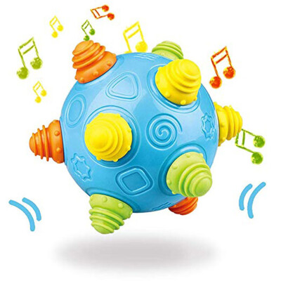 

〖Follure〗Baby Music Shake Dancing Ball Toy Free Bouncing Sensory Developmental Ball