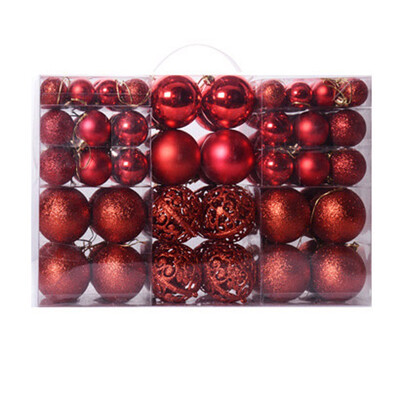 

Tailored 3060mm Christmas Xmas Tree Ball Bauble Hanging Home Party Ornament Decor 100PC