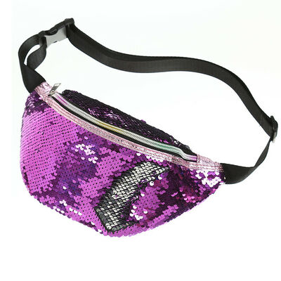 

2019 New Style Sequined Men Women Reversible Mermaid Sequin Waist Bum Bag Fanny Pack Pouch Satchel Waist Packs