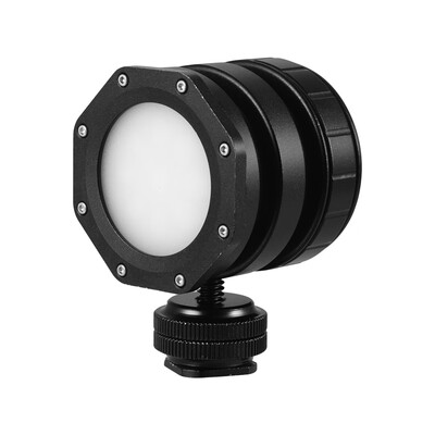

Dimmable Waterproof Dimmable Mini LED Video Light Diving Light Fill-in Lamp 5600K CRI 95 Underwater 3meters 120° Wide Beam Angle