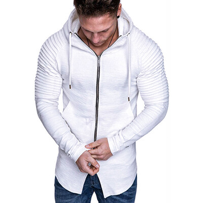 

Toponeto Men Autumn Long Sleeve Pockets Hooded Sweatshirt Top Tee Outwear Blouse