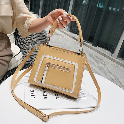 

Tailored Fashion Women Retro Geometric Leather Handle Bags Crossbody Bag Shoulder Bags