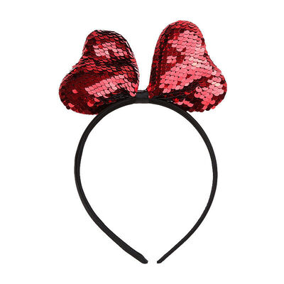 

1Pcs Baby Girls Sequins Glitter Bow Knot Headband Hair band Costume Party Cosplay