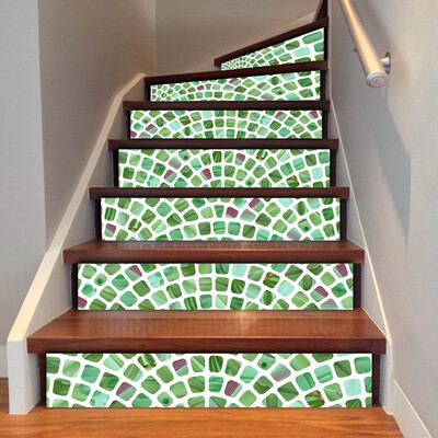 

Toponeto 3D Simulation Stair Stickers Waterproof Wall Stickers DIY Home Decor
