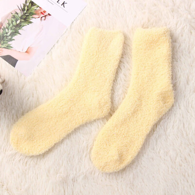 

Ladies Women Winter Warm Soft Fluffy Bed Socks Lounge Slipper Fleece Socks