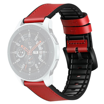

〖Follure〗Leather Replacement Watch Wrist Strap Band For Samsung Galaxy watch 46mm
