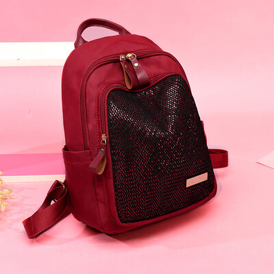 

Women Oxford Cloth Student Backpack Simple Fashion Wild Outdoor Travel Backpack