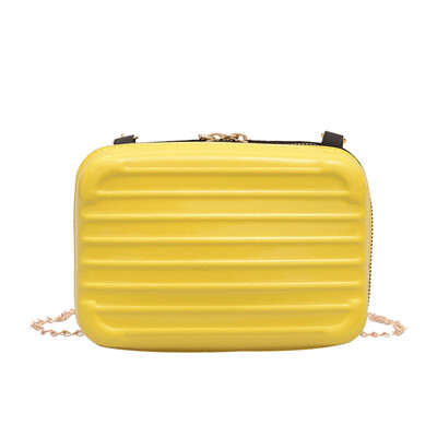 

Tailored Women Fashion Leisure Mini Chain Suitcase single-shoulder Bag Messenger Bags