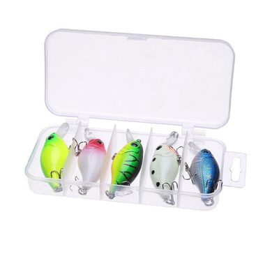 

5Pcs 5cm 42g Artificial Lifelike Lure Fishing Crankbait Lure Fishing Baits