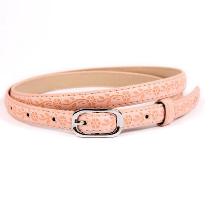 

Women Faux Leather Belts Candy Color Thin Skinny Waistband Adjustable Women Dress Strap cinturon mujer cinto feminino belt