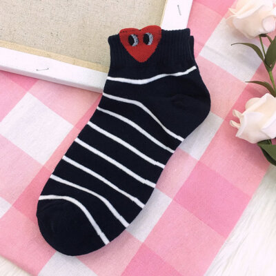 

Christmas Cute Fruit Strawberry Milk Pinky White Women Cotton Socks Japanese Harajuku Funny Socks Cartoon Socks Christmas Gift