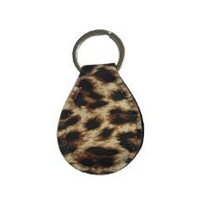 

2 Pcs Coin Holder Chapstick Holder Neoprene Keychain Unicorn Pattern Lip Palm Holder Floral Print With Metal Ring