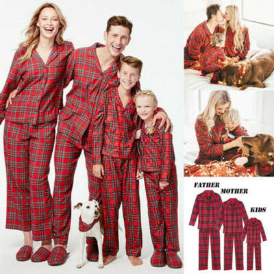 

Christmas Family Matching Clothes Pajamas Set Adults Kid Baby Xmas Set Nightwear