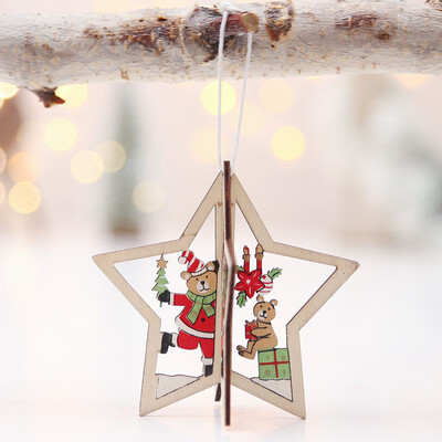 

〖Follure〗Christmas Tree Pendant Hanging Home Ornament Christmas Decoration A