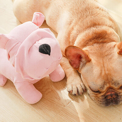 

Gobestart Pet Cat Dog Toy Chew Fetch Interactive Dog Plush Biting Fun Cat Toy