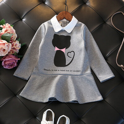 

Toddler Kids Baby Girl Cartoon Princess Patchwork Ruffle Party Dress Clothes