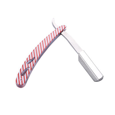 

Stainless Steel Folding Handle Razor Blades Holder Barber Hair Shaving Tool