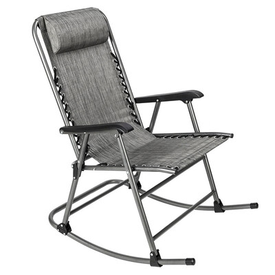 

Gray Zero Gravity Chair with Pillow&Cup Holder Four Styles