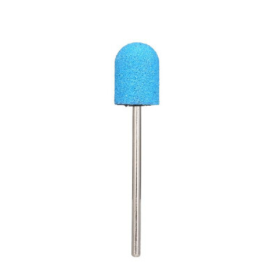 

20PCS 120 Grit Nail Drill Bits Sanding Caps With 1 Grip Polishing Sand Block Manicure Pedicure Accessories