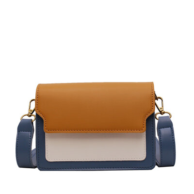 

Korean version of the wild shoulder slung fashion rainbow rhombic chain stray bucket bag wholesale