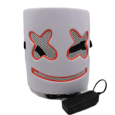

Halloween Party Mask LED Scary Flash Mask EL Line Light Mask Cosplay Mask Party Clothing Mask Supplies Multi-color Optional