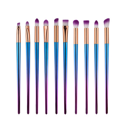

〖Follure〗10PCS Make Up Foundation Eyebrow Eyeliner Blush Cosmetic Concealer Brushes