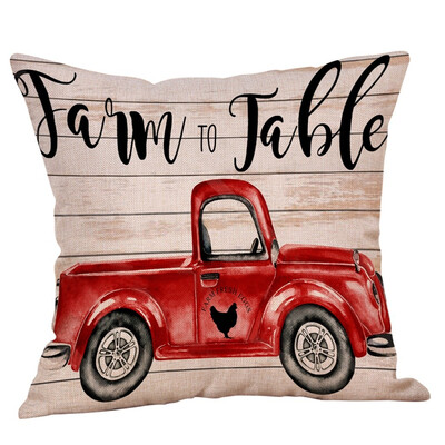 

〖Follure〗Merry Christmas Pillow Cases Cotton Linen Sofa Cushion Cover Home Decor