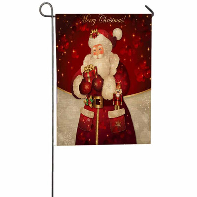 

Tailored Christmas Garden Flag Indoor Outdoor Home Decor Letters Flowers Flag
