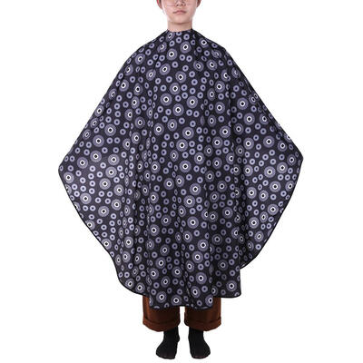 

DIY Hair Cut Hairdressing Zipper Cloth Waterproof Salon Barber Gown Cape