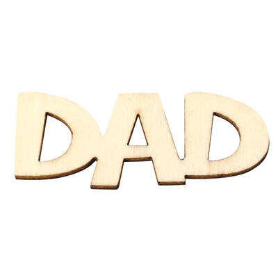 

15pcs Wooden Dad Mom Table Confetti Scatter Vintage Rustic DIY Party Decor
