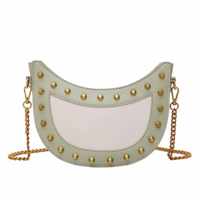 

2019 new Smiley face Crossbody Bag For Women Messemger Bags Pu Leather Shoulder Bag Fashion Famous Brand Lady Semicircle Saddle