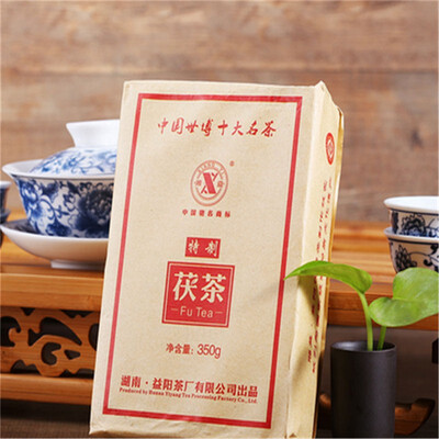 

World Expo Fu Tea Black Tea Anhua Dark Tea Fu Brick 350g