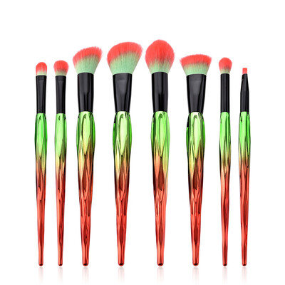 

〖Follure〗8Pcs Pro Makeup Brushes Set Foundation Powder Eyeshadow Eyeliner Lip Brush Tool