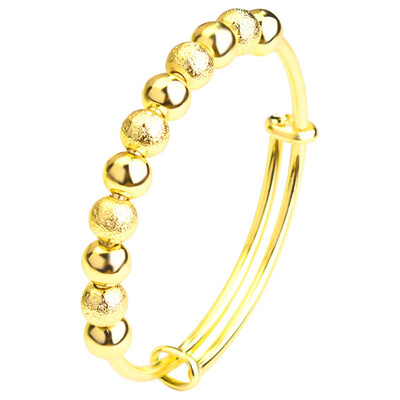 

Nine-Running Bead Bracelet Transfer Luck Beads Bracelet Pure Silver Transfer Beads Bracelet For Women Female Lover Gift