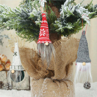 

1 Pc Christmas Faceless Doll Charming No Face Doll Xmas Party Pendant For Window
