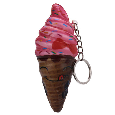 

Gotoamei Ice Cream Pendant Scented Charm Slow Rising Collection Stress Reliever Toys