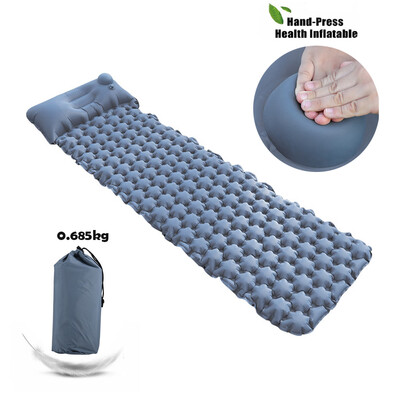 

Quick Inflating Air Cell Mat Advanced Hand Press Inflating Pad Camping Sleeping Air Pad for Backpacking Hiking Picnic