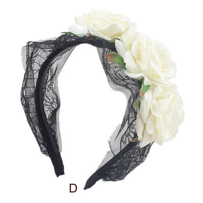 

〖Follure〗 1PC Halloween headband yak horn hair tiara headband hair hoop Headdress