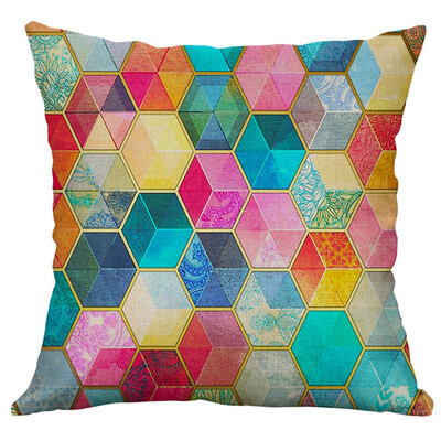 

〖Follure〗Simple Linen Creative Lovely Pillow Cover Pillow Cover Car Pillow Cover