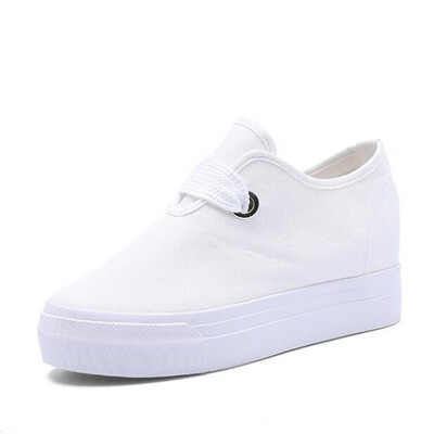 

2019 New Spring Casual Flat Women Sneakers Ladies Canvas Bow Tie Slip On Shallow Comfort Vulcanized Shoes Female Flats Footwear